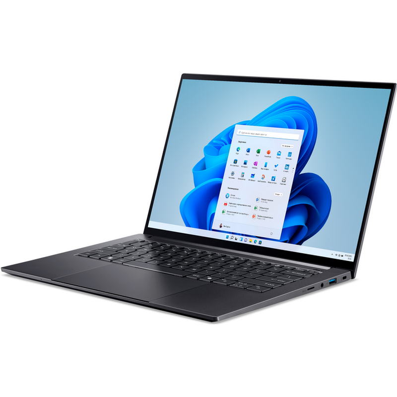Ноутбук Acer Swift X 14 AI SFX14-61G-R6BJ (NX.JA8EU.004) Titanium Gray - фото 2 Ноутбук Acer Swift X 14 AI SFX14-61G-R6BJ (NX.JA8EU.004) Titanium Gray - фото 2