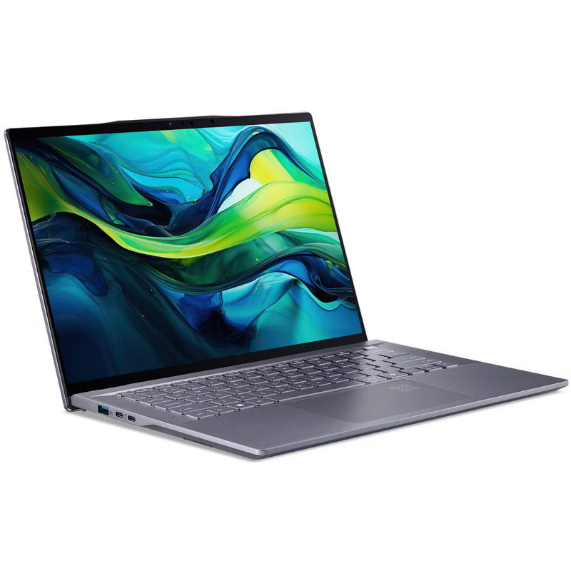 Ноутбук Acer Swift 14 AI SF14-11T-X0VQ (NX.KZWAA.002) Steel Gray - фото 1