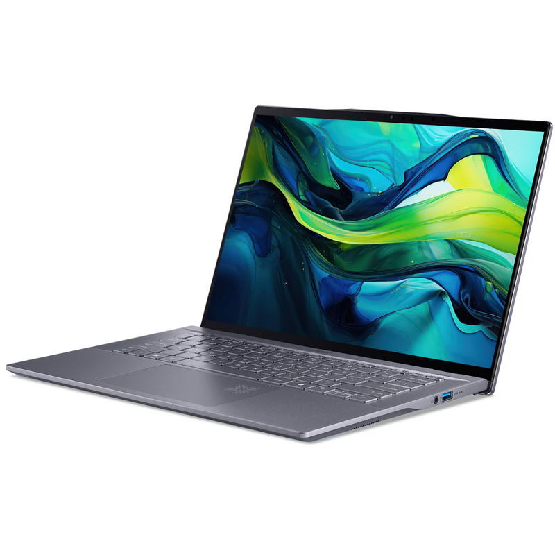 Ноутбук Acer Swift 14 AI SF14-11T-X0VQ (NX.KZWAA.002) Steel Gray - фото 2