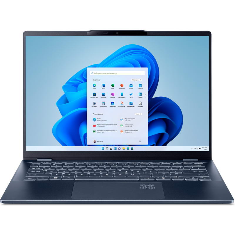 Ноутбук Acer Swift 14 AI SF14-51-5048 (NX.J2KEU.001) Steam Blue