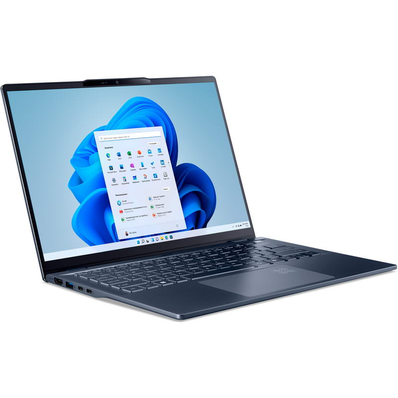 Ноутбук Acer Swift 14 AI SF14-51-5048 (NX.J2KEU.001) Steam Blue - фото 1