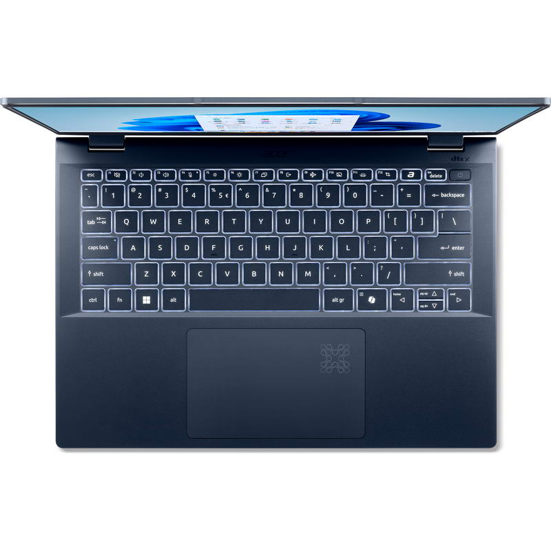 Ноутбук Acer Swift 14 AI SF14-51-5048 (NX.J2KEU.001) Steam Blue - фото 3