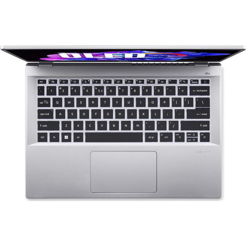 Ноутбук Acer Swift Go 14 SFG14-71T-71SZ (NX.KF5AA.003) Pure Silver - фото 3
