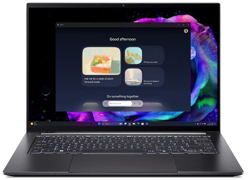 Ноутбук Acer Swift X SFX14-73G-95JX (NX.J81EU.003) Titanium Gray