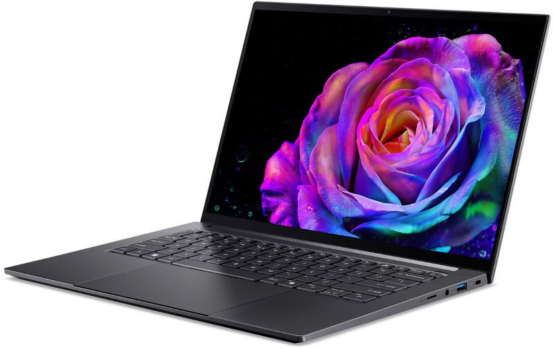 Ноутбук Acer Swift X SFX14-73G-95JX (NX.J81EU.003) Titanium Gray - фото 2 Ноутбук Acer Swift X SFX14-73G-95JX (NX.J81EU.003) Titanium Gray - фото 2