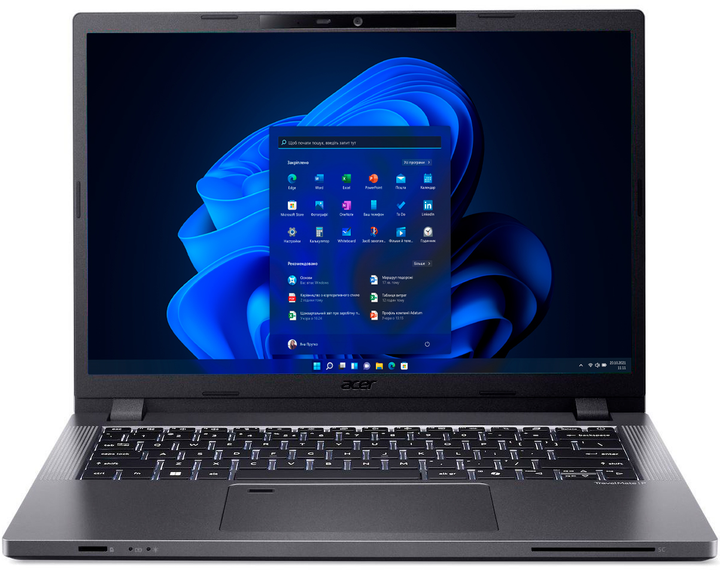 Ноутбук Acer TravelMate P2 14 TMP214-43-TCO-R5RP (NX.B83EU.003) Steel Gray