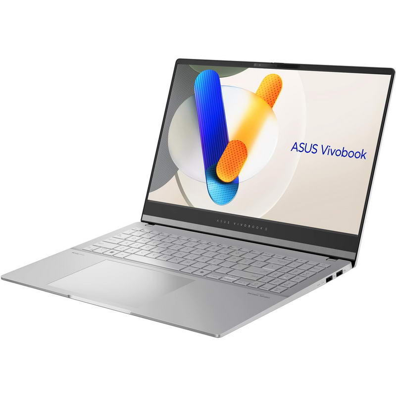 Ноутбук ASUS Vivobook S 15 OLED M5506WA-MA020 (90NB14A3-M00120) Cool Silver - фото 1 Ноутбук ASUS Vivobook S 15 OLED M5506WA-MA020 (90NB14A3-M00120) Cool Silver - фото 1
