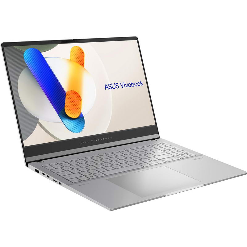Ноутбук ASUS Vivobook S 15 OLED M5506WA-MA020 (90NB14A3-M00120) Cool Silver - фото 2 Ноутбук ASUS Vivobook S 15 OLED M5506WA-MA020 (90NB14A3-M00120) Cool Silver - фото 2
