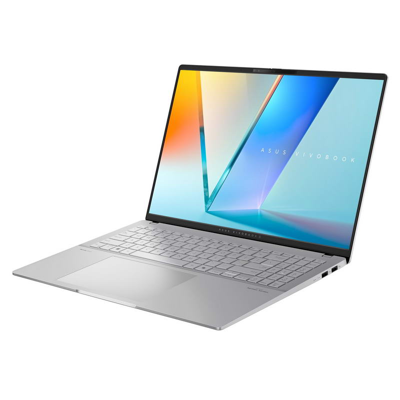 Ноутбук ASUS Vivobook S 16 OLED M5606KA-RI014 (90NB1593-M000F0) Cool Silver - фото 2 Ноутбук ASUS Vivobook S 16 OLED M5606KA-RI014 (90NB1593-M000F0) Cool Silver - фото 2