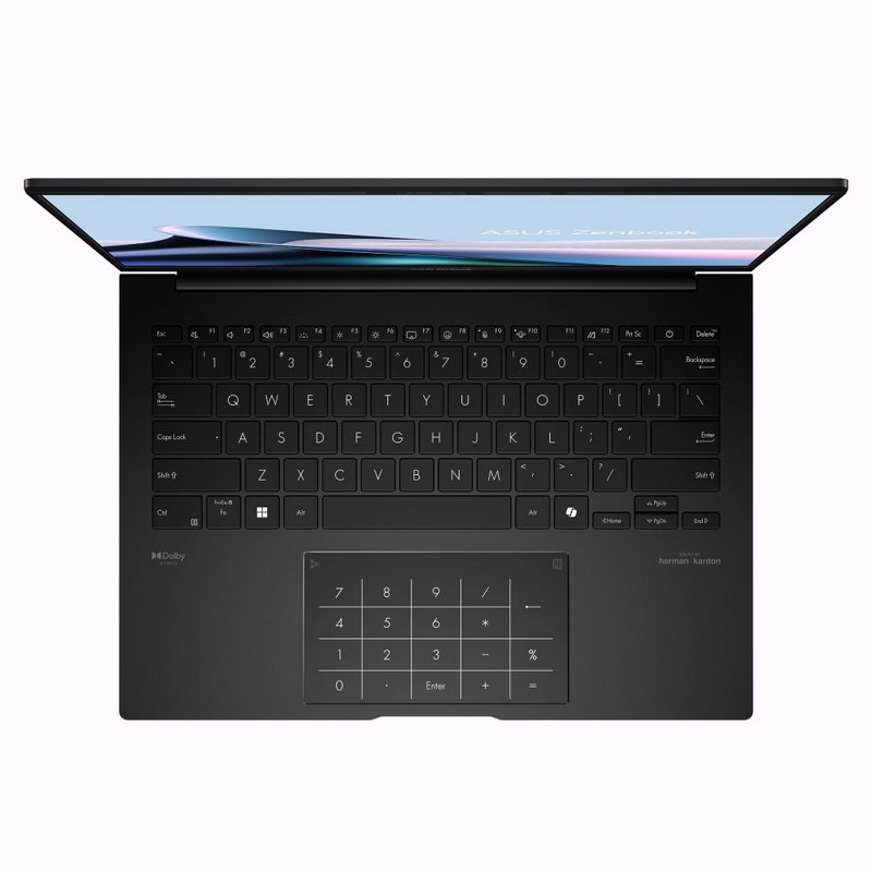 Ноутбук ASUS Zenbook 14 OLED UM3406HA-QD081 (90NB1271-M003Z0) Jade Black + фірмовий чохол - фото 1