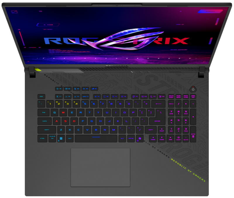 Ноутбук ASUS ROG Strix G18 (G814FP-WS96) Eclipse Gray 32/2TB CUSTOM - фото 3