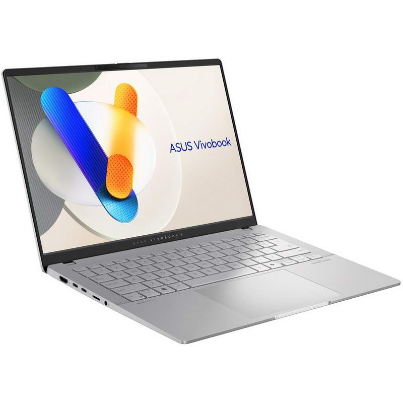 Ноутбук ASUS VivoBook S 14 OLED M5406KA-QD080 (90NB15W1-M006C0) Cool Silver - фото 1