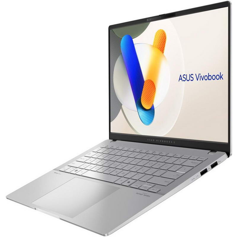 Ноутбук ASUS VivoBook S 14 OLED M5406KA-QD080 (90NB15W1-M006C0) Cool Silver - фото 2