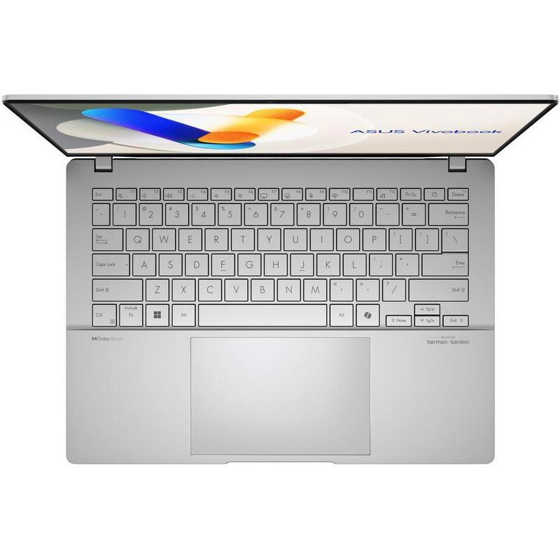 Ноутбук ASUS VivoBook S 14 OLED M5406KA-QD080 (90NB15W1-M006C0) Cool Silver - фото 3