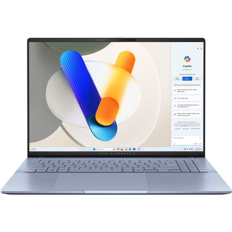 Ноутбук ASUS Vivobook S 16 OLED S5606MA-MX010X (90NB12E1-M000C0) Mist Blue
