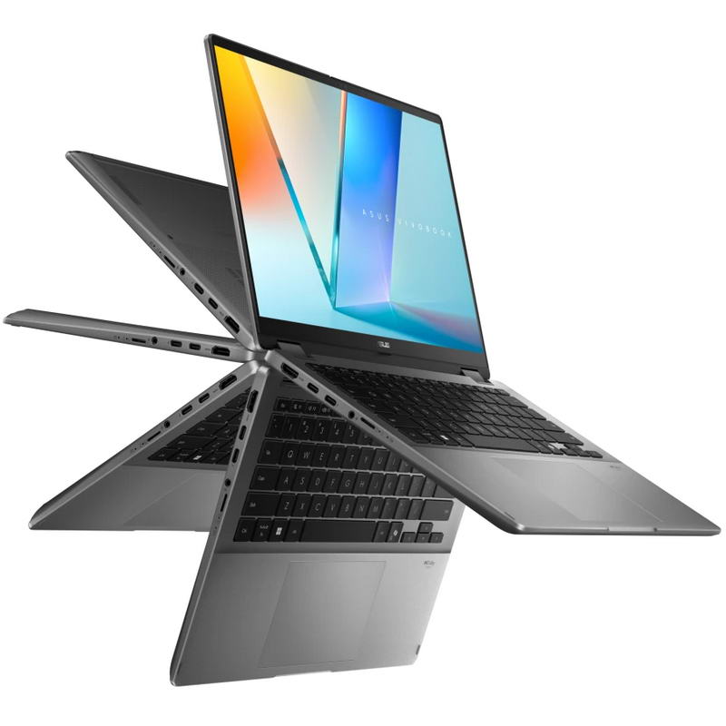Ноутбук Asus VivoBook Flip 14 TP3407SA (TP3407SA-DS162) Matte Gray - фото 5 Ноутбук Asus VivoBook Flip 14 TP3407SA (TP3407SA-DS162) Matte Gray - фото 5
