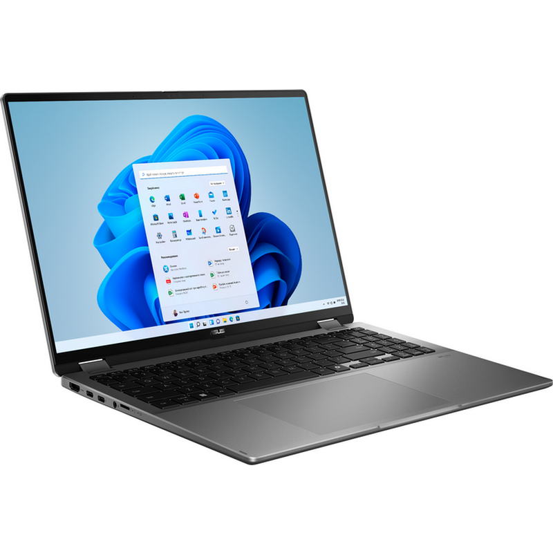 Ноутбук Asus VivoBook Flip 16 TP3607SA (TP3607SA-PS77T) Matte Gray 32/1TB CUSTOM - фото 4 Ноутбук Asus VivoBook Flip 16 TP3607SA (TP3607SA-PS77T) Matte Gray 32/1TB CUSTOM - фото 4