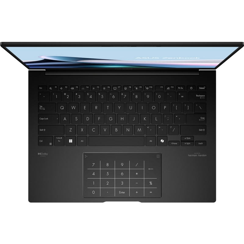 Ноутбук ASUS Zenbook 14 OLED UM3406HA-QD156 (90NB1271-M00BM0) Jade Black - фото 2 Ноутбук ASUS Zenbook 14 OLED UM3406HA-QD156 (90NB1271-M00BM0) Jade Black - фото 2