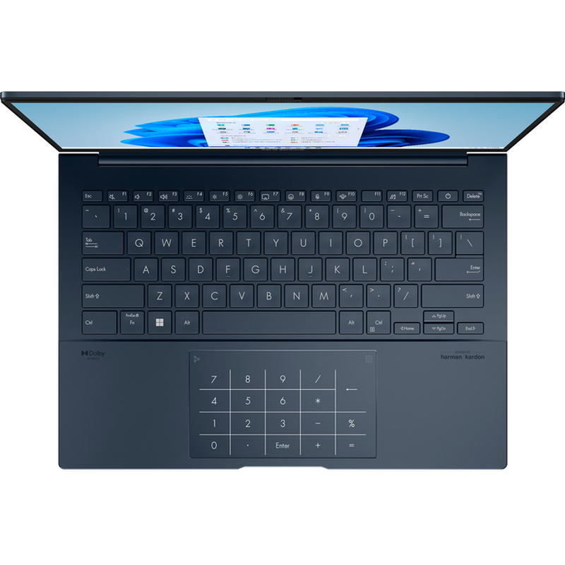 Ноутбук ASUS ZenBook 14 OLED UX3405CA (UX3405CA-U9321TB) Ponder Blue 32/2TB CUSTOM - фото 3 Ноутбук ASUS ZenBook 14 OLED UX3405CA (UX3405CA-U9321TB) Ponder Blue 32/2TB CUSTOM - фото 3