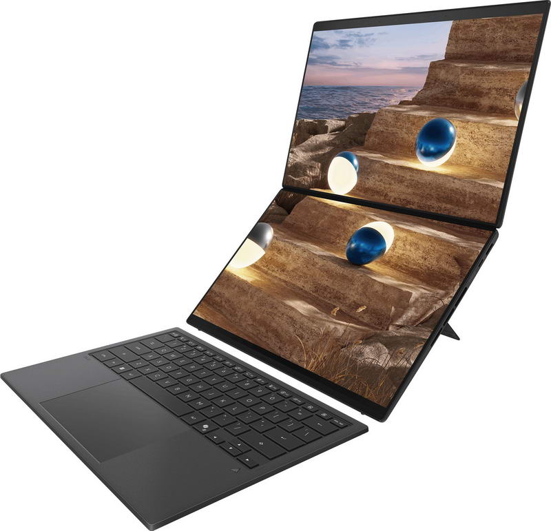 Ноутбук ASUS Zenbook Duo UX8407AA-SN604W (90NB16V1-M00ZD0) Moher Gray - фото 3