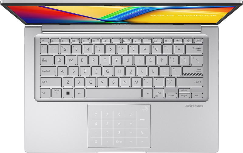 Ноутбук ASUS Vivobook 14 X1404VA-EB1528 (90NB13U2-M00LL0) Cool Silver - фото 3 Ноутбук ASUS Vivobook 14 X1404VA-EB1528 (90NB13U2-M00LL0) Cool Silver - фото 3