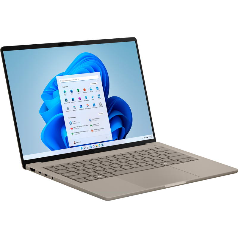Ноутбук ASUS Zenbook A14 UX3407QA-QD202W (90NB1501-M00F90) Zabriskie Beige - фото 1 Ноутбук ASUS Zenbook A14 UX3407QA-QD202W (90NB1501-M00F90) Zabriskie Beige - фото 1