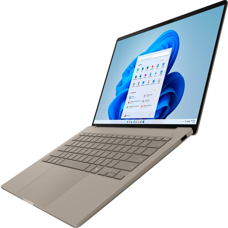 Ноутбук ASUS Zenbook A14 UX3407QA-QD202W (90NB1501-M00F90) Zabriskie Beige - фото 2 Ноутбук ASUS Zenbook A14 UX3407QA-QD202W (90NB1501-M00F90) Zabriskie Beige - фото 2