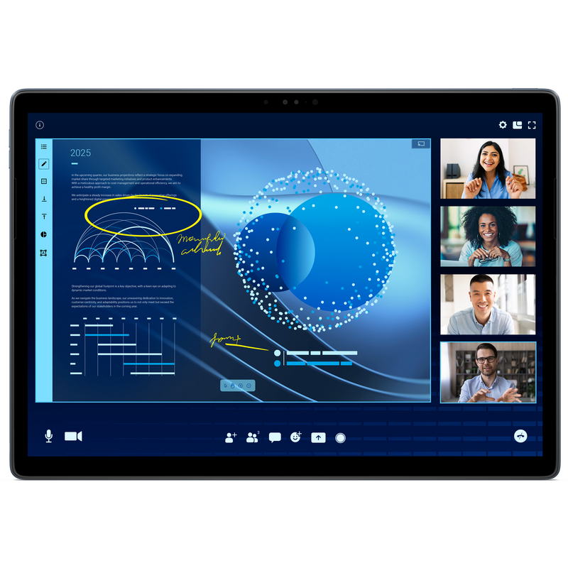 Ноутбук Dell Latitude 7350 Detachable 2in1 (S005L7350DTBLUSVP) Black 32/256GB CUSTOM - фото 1