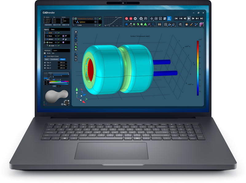 Ноутбук Dell Pro Max 18 Plus MB18250 (DMB18250U9322001) Magnetite