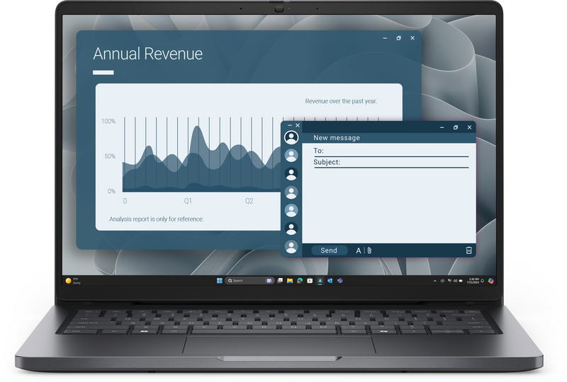 Ноутбук Dell Pro 14 PC14255 (2KWMD) Solid Magnetite