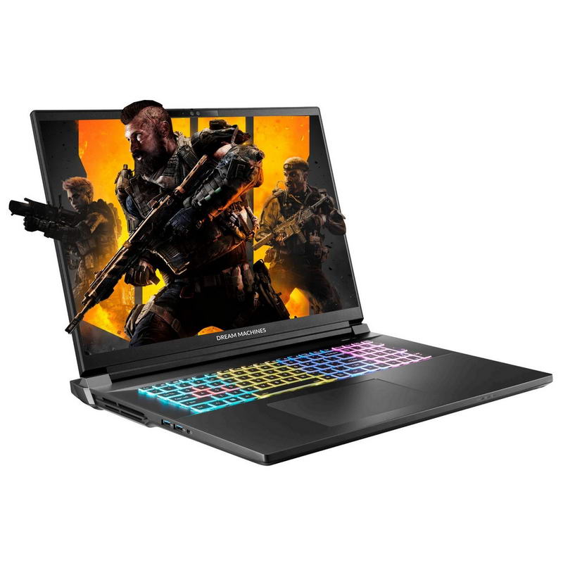 Ноутбук Dream Machines RX5090-18 (RX5090-18UA22) Black - фото 1 Ноутбук Dream Machines RX5090-18 (RX5090-18UA22) Black - фото 1