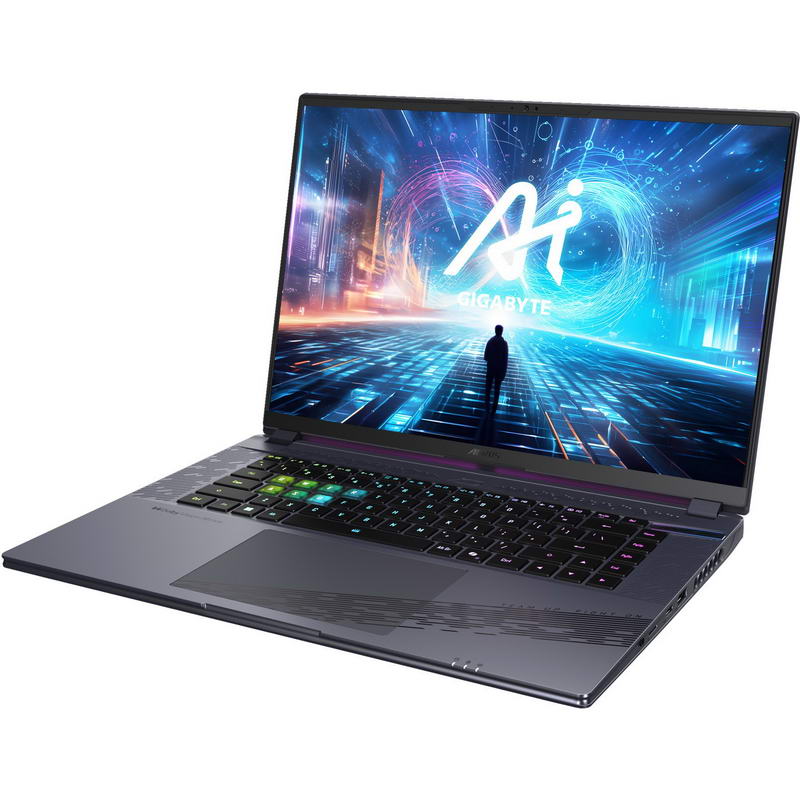 Ноутбук Gigabyte AORUS 16X 9SG 2024 (9SG-43USC64SH) Midnight Gray - фото 2