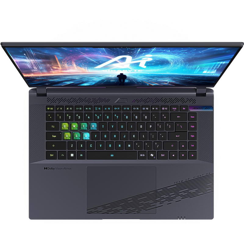 Ноутбук Gigabyte AORUS 16X 9SG 2024 (9SG-43USC64SH) Midnight Gray - фото 3