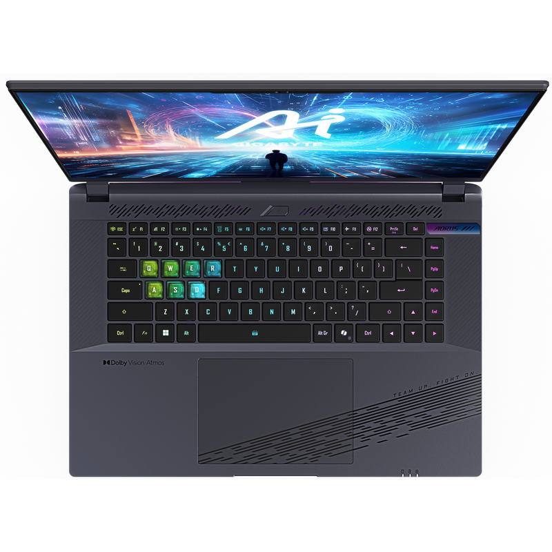 Ноутбук GIGABYTE AORUS 16X (AKG-53USC64SH) Midnight Gray - фото 2 Ноутбук GIGABYTE AORUS 16X (AKG-53USC64SH) Midnight Gray - фото 2