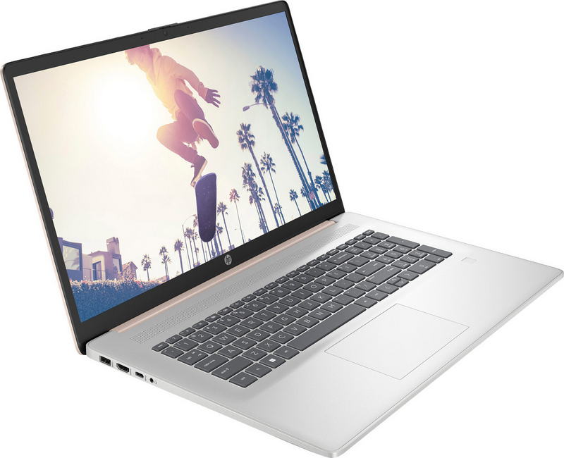 Ноутбук HP 17t-cn400 (B6LH0U8) Pale Rose Gold - фото 1