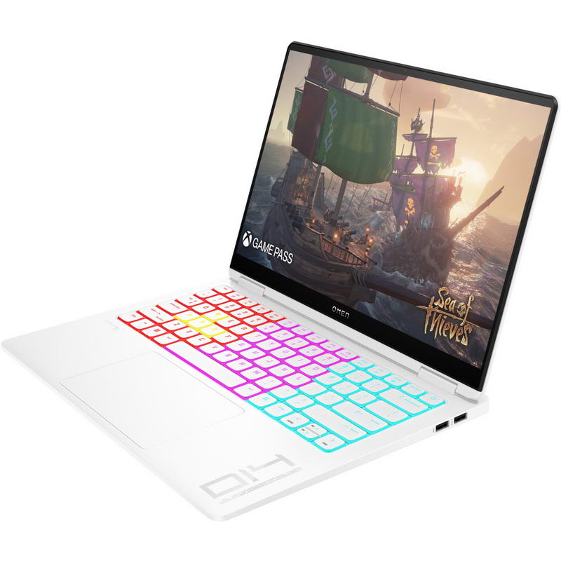 Ноутбук HP OMEN Transcend 14-fb0000ua (AQ8P4EA) Ceramic White - фото 2 Ноутбук HP OMEN Transcend 14-fb0000ua (AQ8P4EA) Ceramic White - фото 2