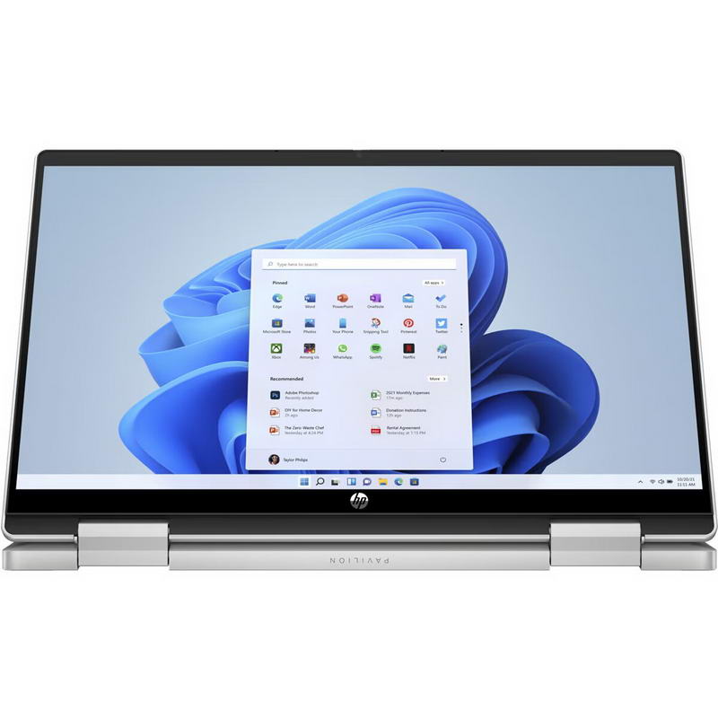 Ноутбук HP Pavilion x360 2-in-1 14-ek1003ua (826T1EA) Natural Silver - фото 4