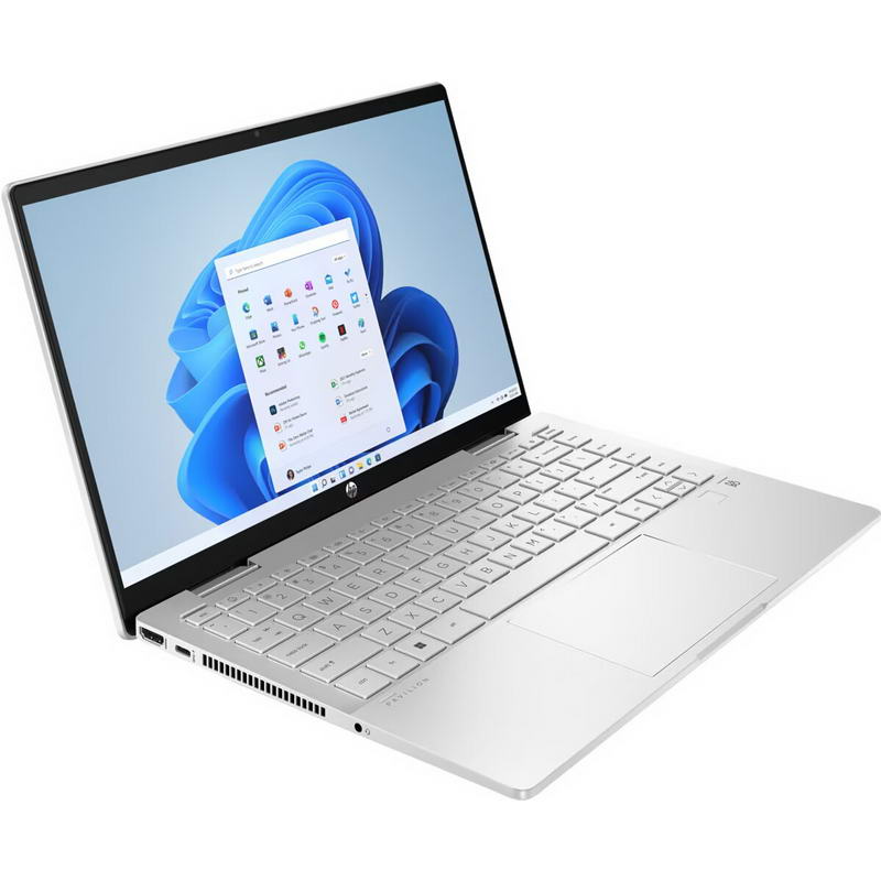 Ноутбук HP Pavilion x360 2-in-1 14-ek1003ua (826T1EA) Natural Silver - фото 2