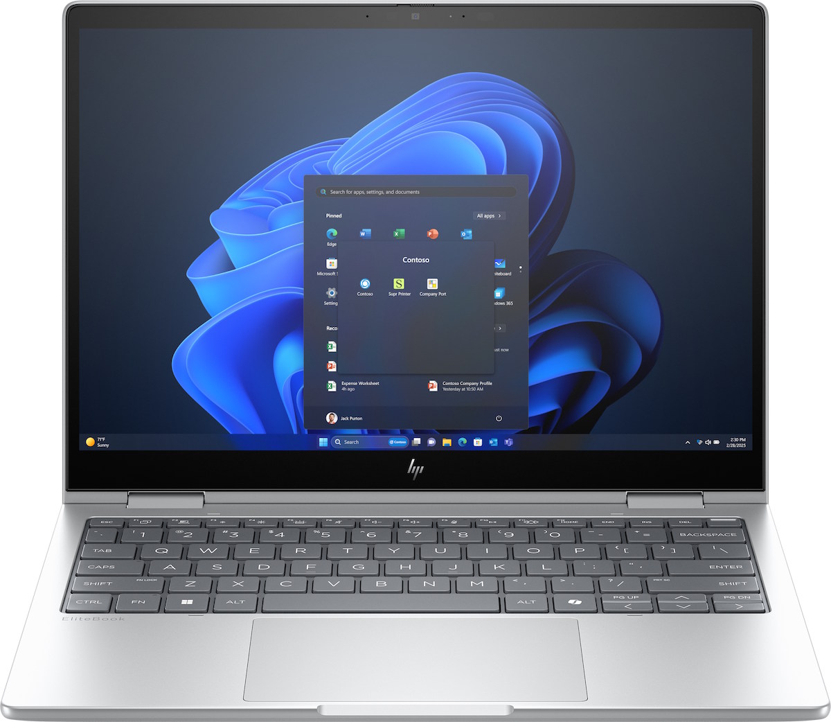Ноутбук HP EliteBook 8 Flip G1i 13 (C51MSET1) Glacier Silver - фото 2 Ноутбук HP EliteBook 8 Flip G1i 13 (C51MSET1) Glacier Silver - фото 2
