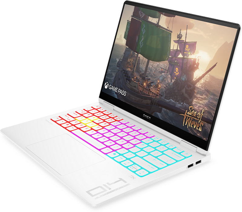 Ноутбук HP OMEN Transcend 14-fb1003ua (C3UL2EA) Ceramic White - фото 1 Ноутбук HP OMEN Transcend 14-fb1003ua (C3UL2EA) Ceramic White - фото 1