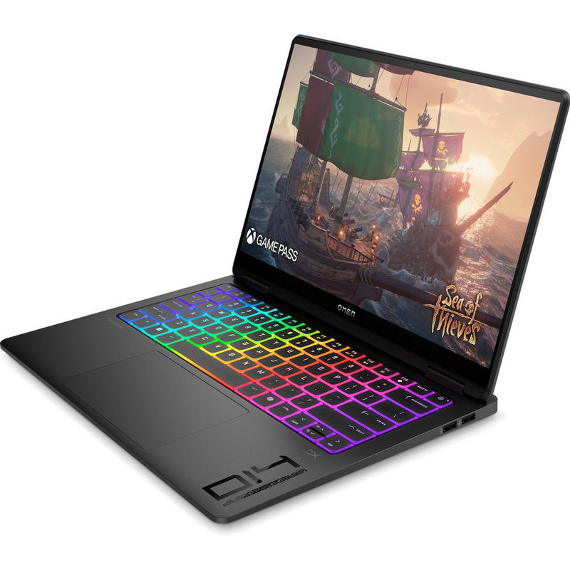 Ноутбук HP OMEN Transcend 14-fb1023bx (B94BUUA) Shadow Black - фото 2 Ноутбук HP OMEN Transcend 14-fb1023bx (B94BUUA) Shadow Black - фото 2