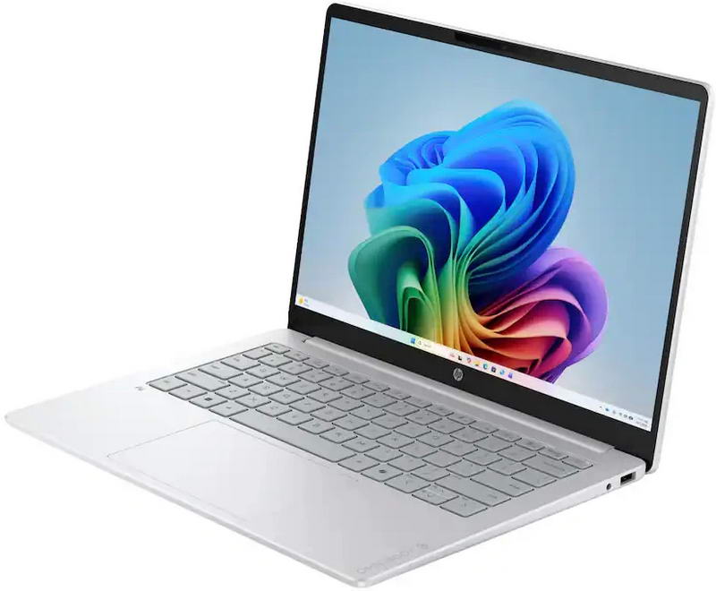 Ноутбук HP Omnibook 3 14-hz0005dx (D0VR2UA) Glacier Silver - фото 1 Ноутбук HP Omnibook 3 14-hz0005dx (D0VR2UA) Glacier Silver - фото 1
