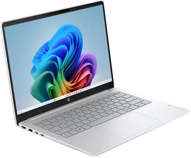 Ноутбук HP Omnibook 3 14-hz0005dx (D0VR2UA) Glacier Silver - фото 2 Ноутбук HP Omnibook 3 14-hz0005dx (D0VR2UA) Glacier Silver - фото 2