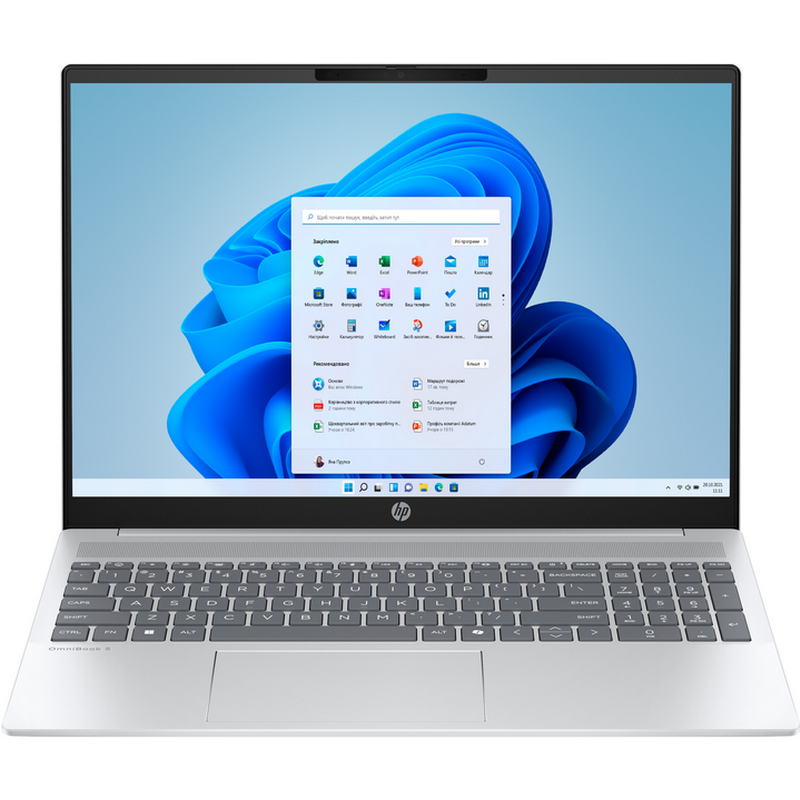 Ноутбук HP OmniBook 5 16-bc1009ua (D16D9EA) Glacier Silver