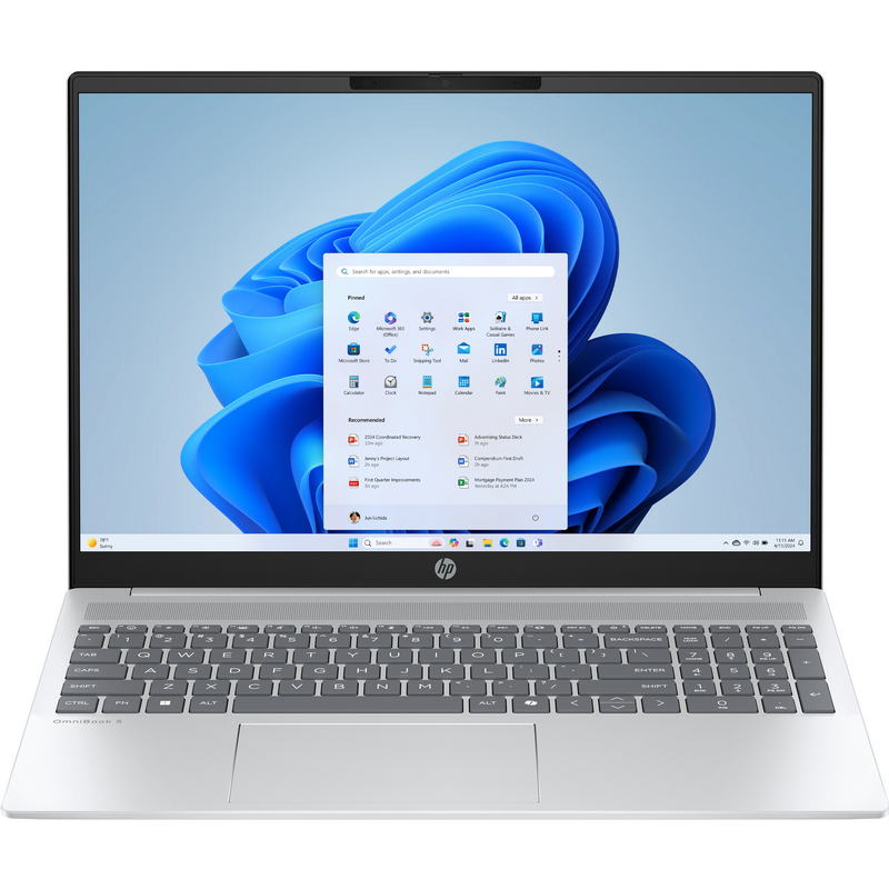 Ноутбук HP OmniBook 5 AI 16-af1037nr (B7ND0UA) Glacier Silver