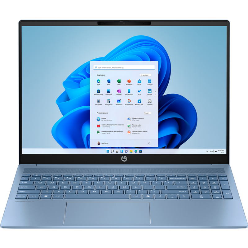 Ноутбук HP OmniBook 5 AI 16-ag1007ua (BV5X2EA) Sky Blue