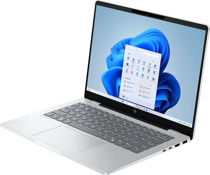 Ноутбук HP OmniBook 7 AI 14-fr0001ua (C3UT2EA) Glacier Silver - фото 1 Ноутбук HP OmniBook 7 AI 14-fr0001ua (C3UT2EA) Glacier Silver - фото 1