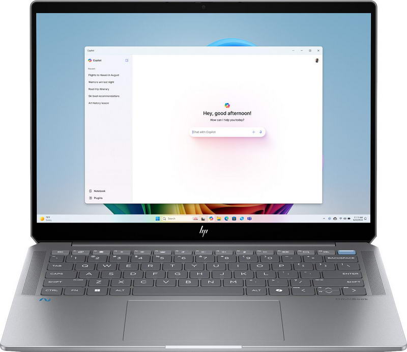 Ноутбук HP OmniBook Ultra 14-fd0010ca (A9VH1UA) Meteor Silver