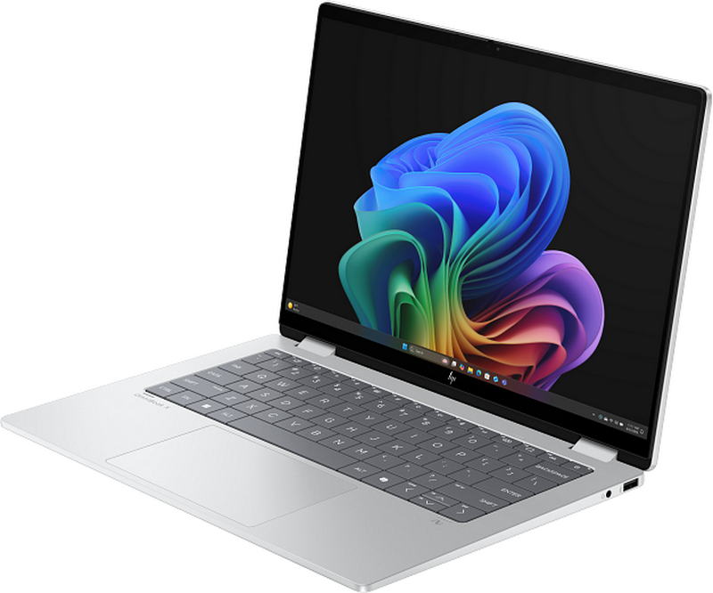 Ноутбук HP OmniBook X Flip 2-in-1 14-fk0000 (D31B4U8) Glacier Silver - фото 3 Ноутбук HP OmniBook X Flip 2-in-1 14-fk0000 (D31B4U8) Glacier Silver - фото 3