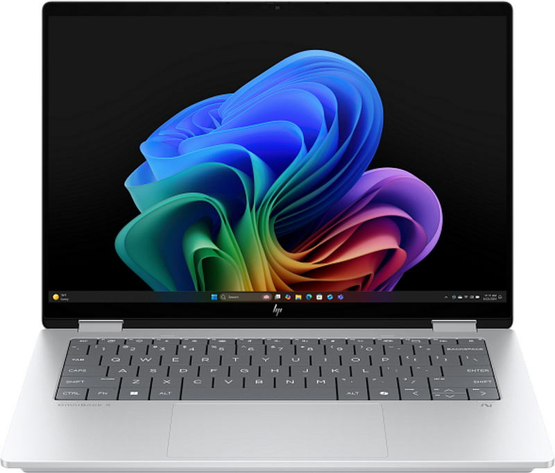 Ноутбук HP OmniBook X Flip 2-in-1 14-fk0000 (D31B4U8) Glacier Silver - фото 2 Ноутбук HP OmniBook X Flip 2-in-1 14-fk0000 (D31B4U8) Glacier Silver - фото 2